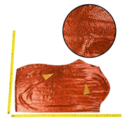 Fashion, 4-8 Sq Ft, Limited Stock Cowhide Project Pieces, Ravishing Red Cheetah / 4 / 2 | The Leather Guy