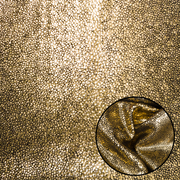 Glitz & Glam, 2-4 oz Fashion, Limited Stock Pre-cuts, Golden Pebbles / 4 x 6 | The Leather Guy