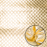 Glitz & Glam, 2-4 oz Fashion, Limited Stock Pre-cuts, Golden Diamonds / 4 x 6 | The Leather Guy