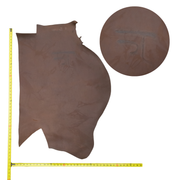 Grunge Branded Project Pieces, 5-6 oz Oil Tan, Limited Stock, 5 Sq Ft - Brown 1 | The Leather Guy