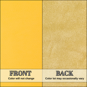 Bright Yellow Cowhide Leather – Pebble Grain 3–4 oz | Hawkeye Yellow, | The Leather Guy