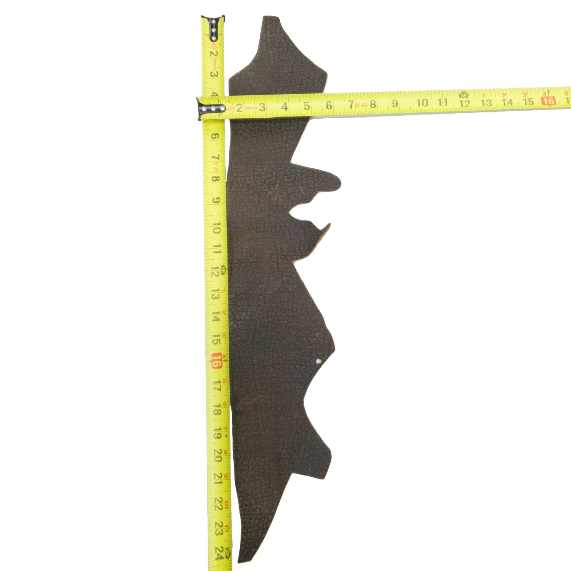Genuine Hippo Project Pieces, 4-5 oz, 1-4 Sq Ft, Safari Chocolate / > 1 Sq Ft / Hide 2 | The Leather Guy