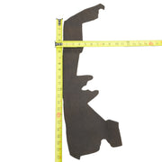 Genuine Hippo Project Pieces, 4-5 oz, 1-4 Sq Ft, Safari Chocolate / > 1 Sq Ft / Hide 3 | The Leather Guy