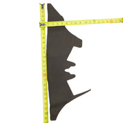 Genuine Hippo Project Pieces, 4-5 oz, 1-4 Sq Ft, Safari Chocolate / > 1 Sq Ft / Hide 4 | The Leather Guy