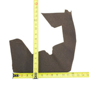 Genuine Hippo Project Pieces, 4-5 oz, 1-4 Sq Ft, Safari Chocolate / > 1 Sq Ft / Hide 5 | The Leather Guy