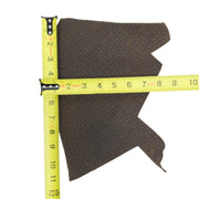 Genuine Hippo Project Pieces, 4-5 oz, 1-4 Sq Ft, Safari Chocolate / > 1 Sq Ft / Hide 6 | The Leather Guy