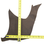 Genuine Hippo Project Pieces, 4-5 oz, 1-4 Sq Ft, Safari Chocolate / > 1 Sq Ft / Hide 7 | The Leather Guy