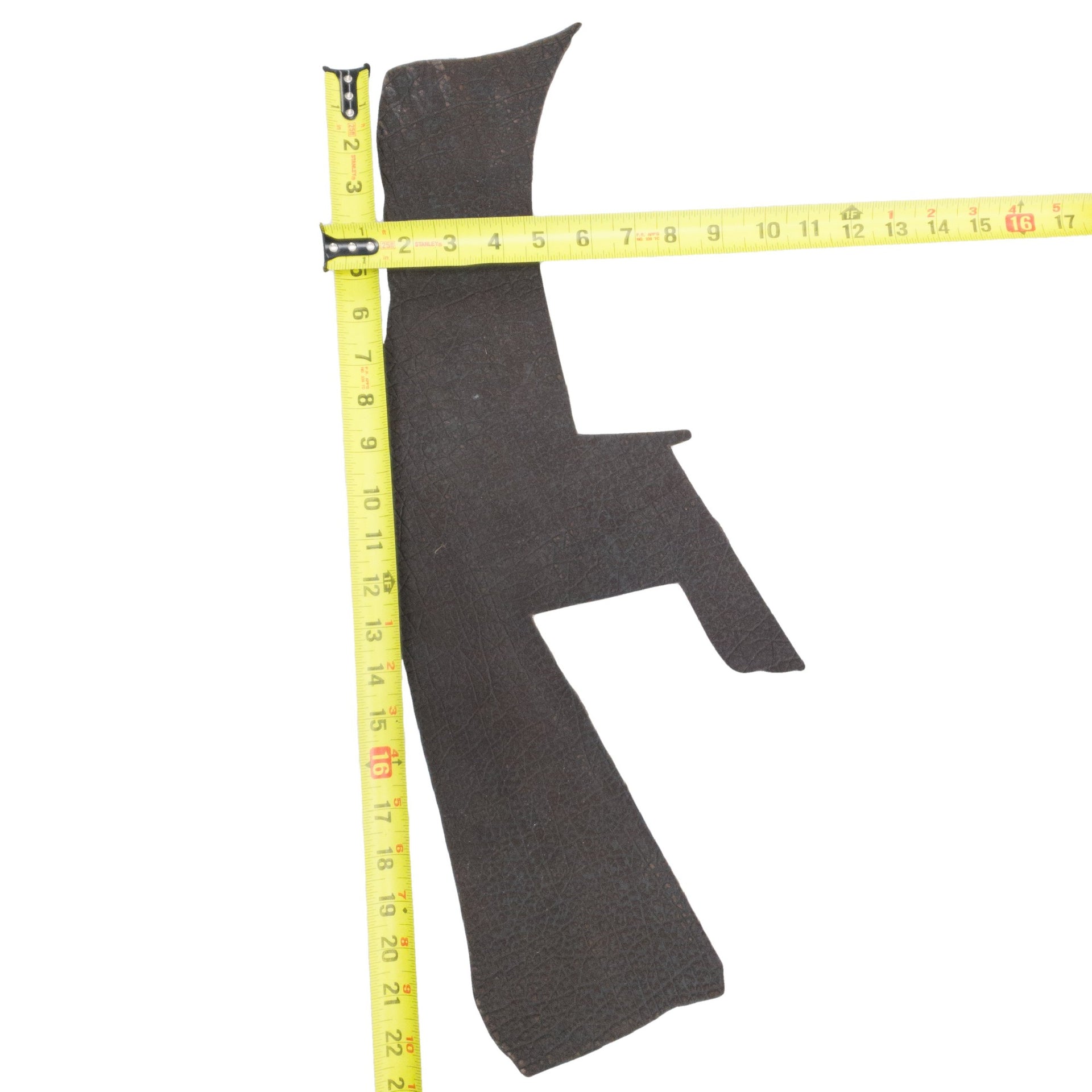 Genuine Hippo Project Pieces, 4-5 oz, 1-4 Sq Ft, Safari Dark Chocolate / > 1 Sq Ft / Hide 1 | The Leather Guy