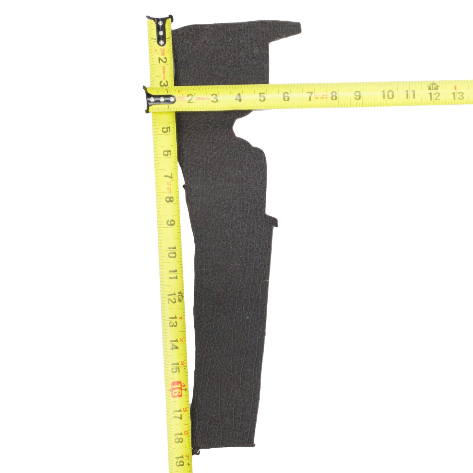 Genuine Hippo Project Pieces, 4-5 oz, 1-4 Sq Ft, Safari Dark Chocolate / > 1 Sq Ft / Hide 3 | The Leather Guy