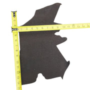 Genuine Hippo Project Pieces, 4-5 oz, 1-4 Sq Ft, Safari Dark Chocolate / > 1 Sq Ft / Hide 4 | The Leather Guy