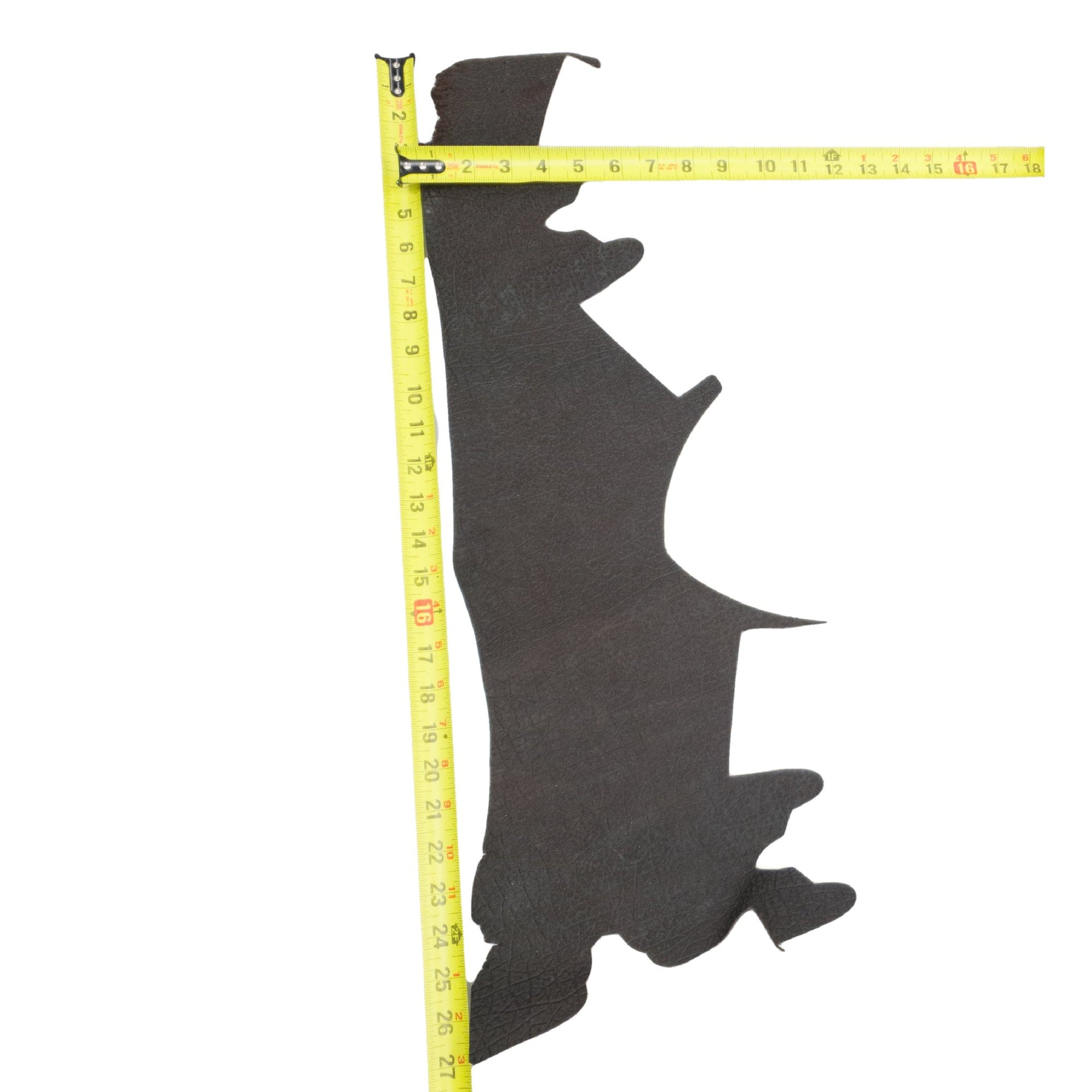 Genuine Hippo Project Pieces, 4-5 oz, 1-4 Sq Ft, Safari Dark Chocolate / > 1 Sq Ft / Hide 5 | The Leather Guy