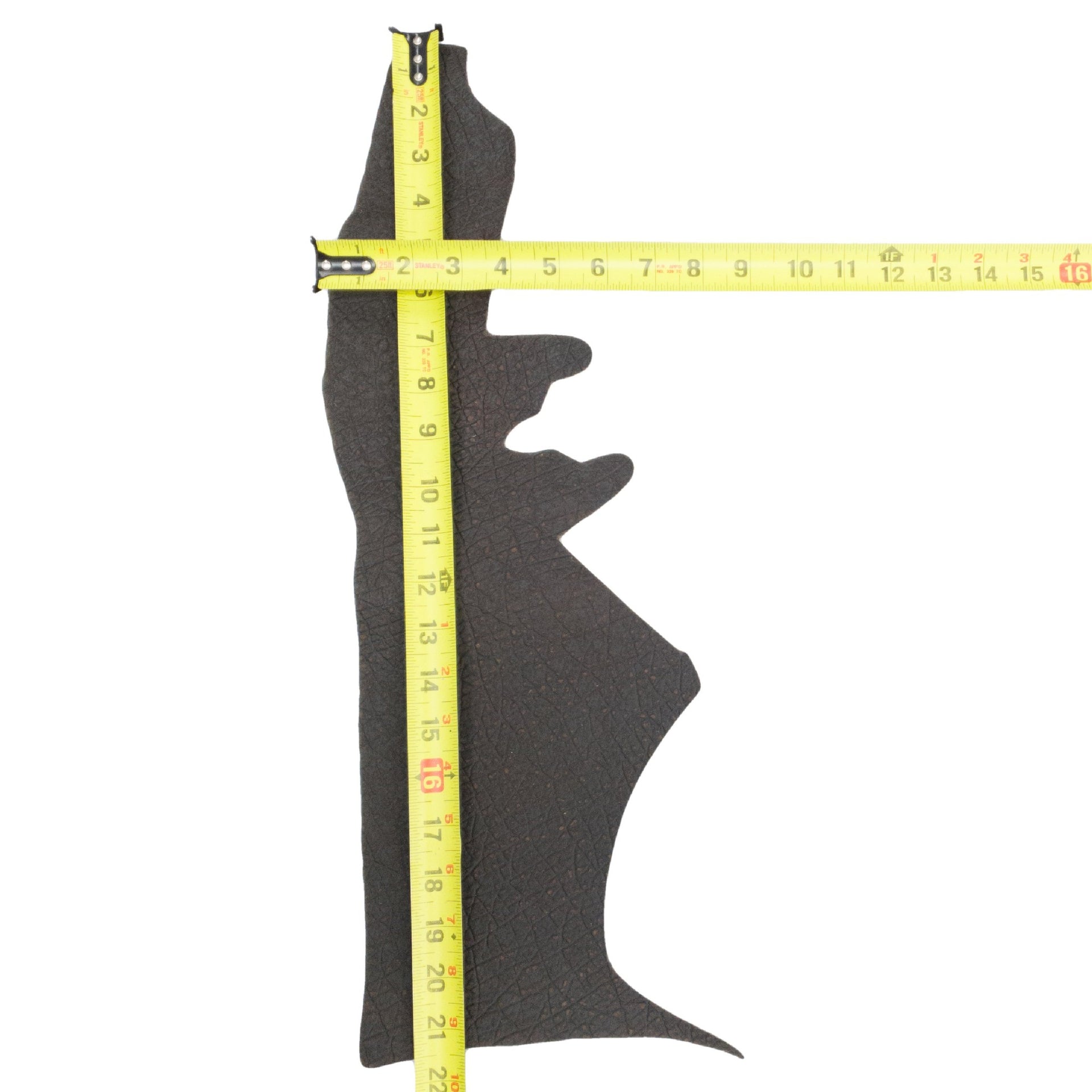 Genuine Hippo Project Pieces, 4-5 oz, 1-4 Sq Ft, Safari Dark Chocolate / > 1 Sq Ft / Hide 6 | The Leather Guy