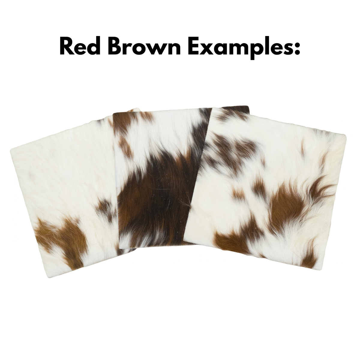 Tri-Color Black, Brown & Off-White Hair on Cow Hide Pre-Cuts – Genuine Cowhide, | The Leather Guy
