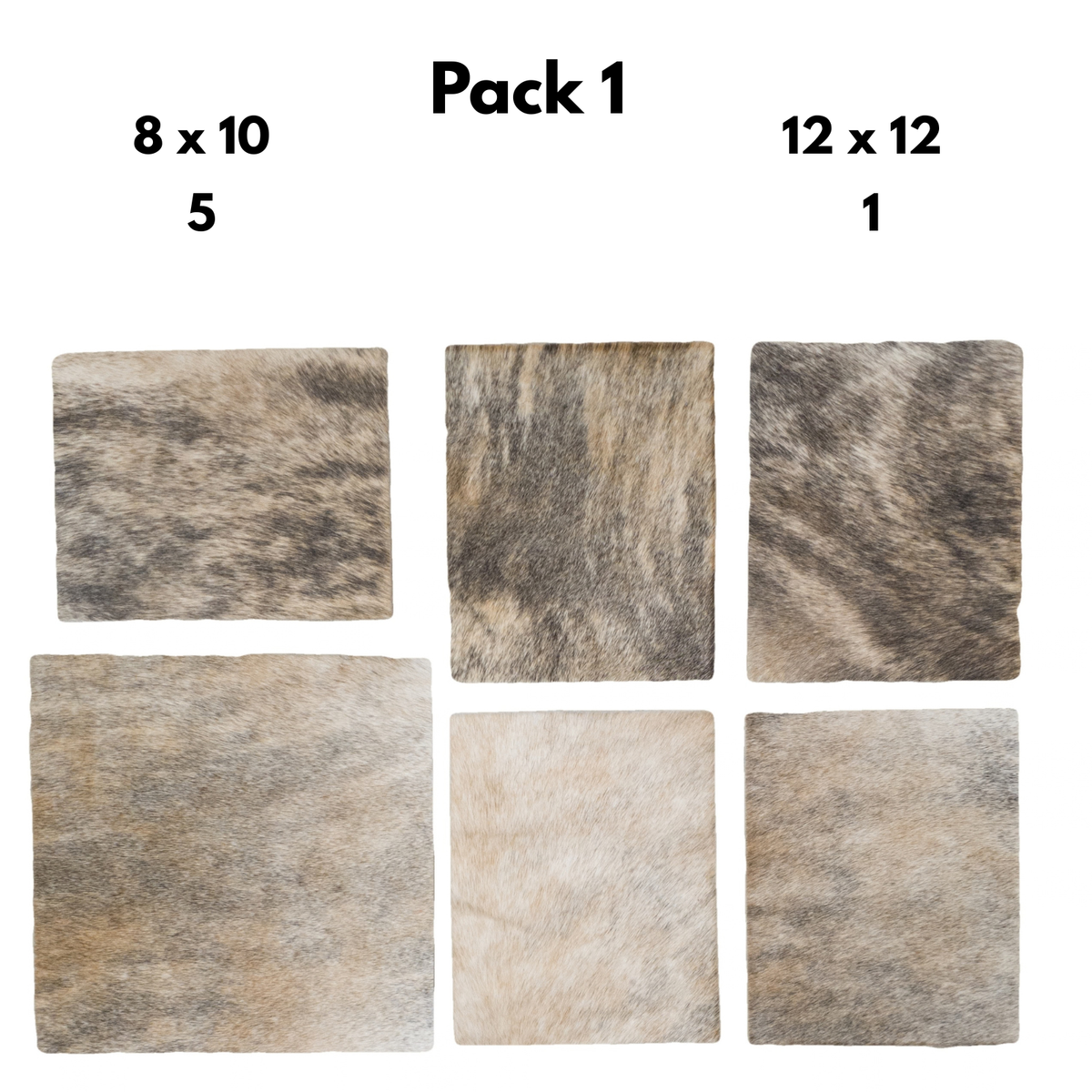 Hair-On Cowhide Leather Precut Packs – Assorted Colors & Patterns, 1 | The Leather Guy