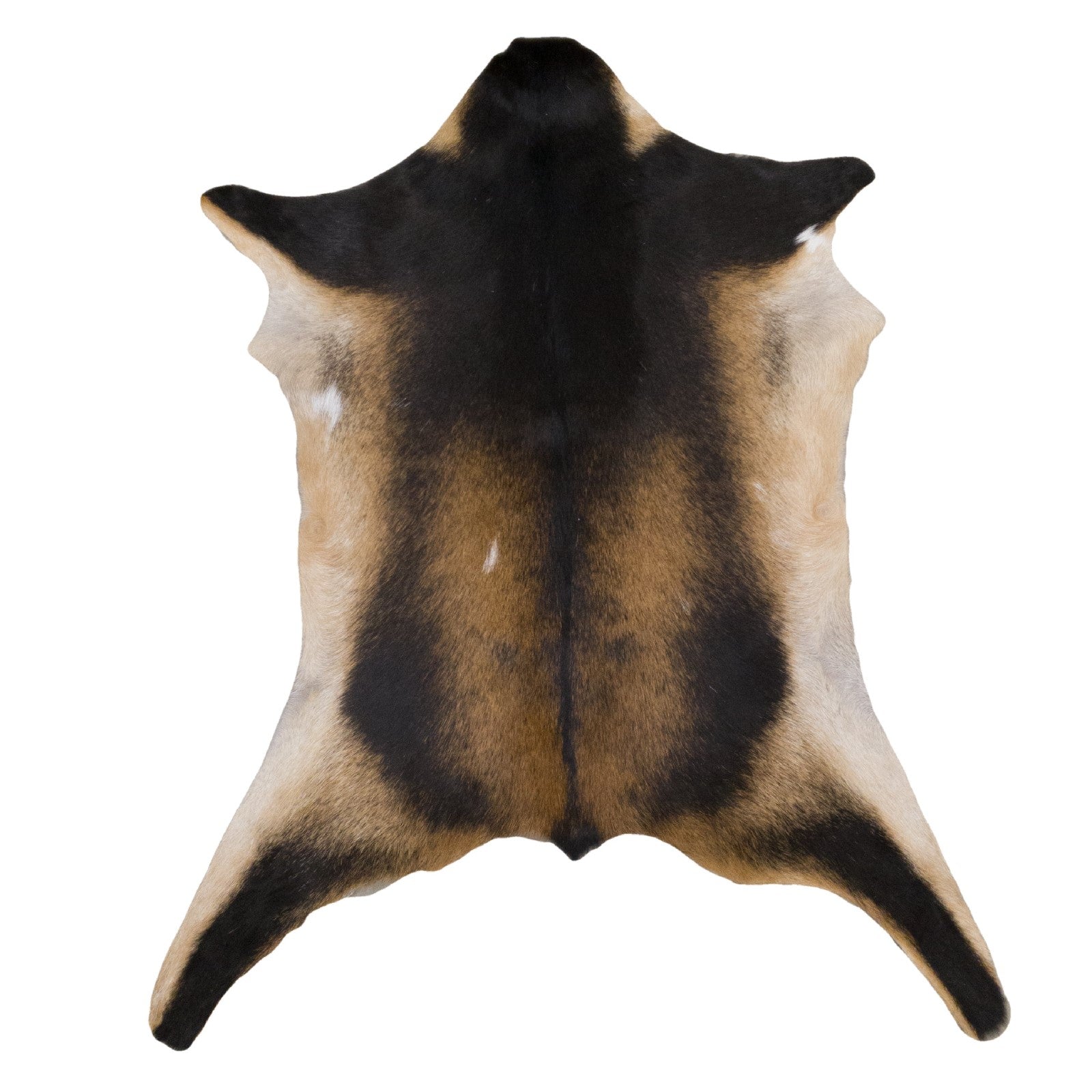 Tri-Color, Goatskin Rug, 10 | The Leather Guy