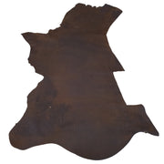 2 Sides Bundle Heavy Oiled, Dark Brown Oil Tan Bundle, | The Leather Guy