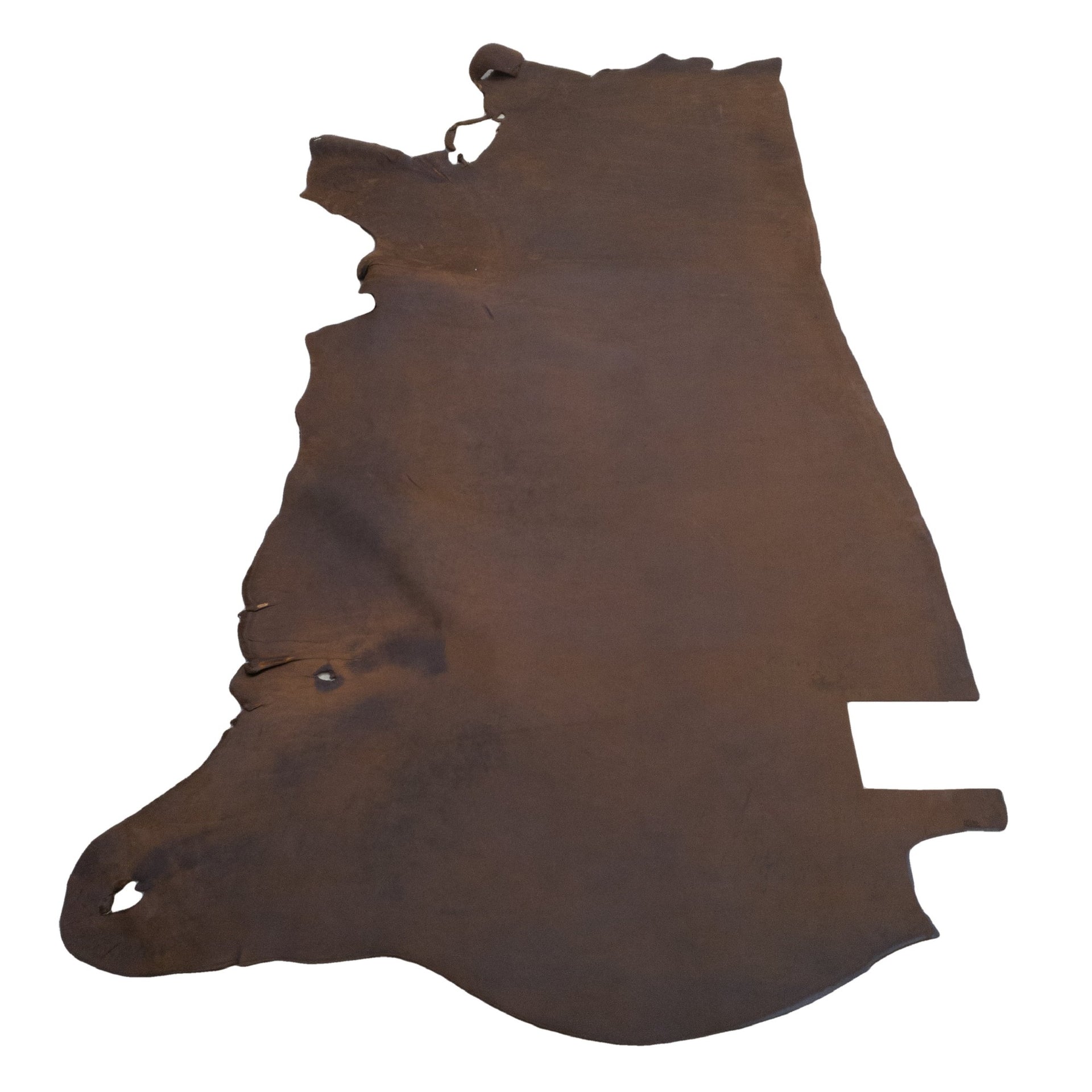 2 Sides Bundle Heavy Oiled, Dark Brown Oil Tan Bundle, | The Leather Guy