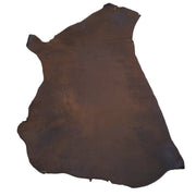 2 Sides Bundle Heavy Oiled, Dark Brown Oil Tan Bundle, | The Leather Guy