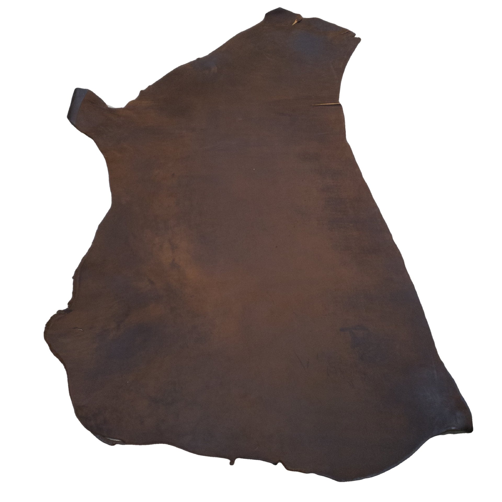 2 Sides Bundle Heavy Oiled, Dark Brown Oil Tan Bundle, | The Leather Guy