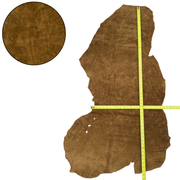 Medium Brown, 5-6 oz, 1-10 Sq Ft, Genuine Hippo Hides, 9.25 / Hide 1 | The Leather Guy