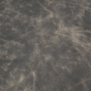 Upholstery Project Pieces Cowhide Leather – 2–4 oz Various Grain – Fits 14” & 19” Bar Stool Tops, Gray-Black / 14 inches / Iron Range | The Leather Guy