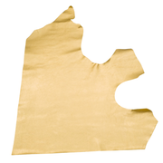 Gilded Gold, 2.5-3.5 oz Cow Sides, Metallic Jewelry Box, Top Piece / 6.5-7.5 Sq Ft | The Leather Guy