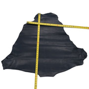 Black Dyed Veg Tan, 4 - 7 Sq Ft, 2-3 oz Kangaroo Hides, 5 Sq Ft / Hide 11 | The Leather Guy