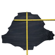 Black Dyed Veg Tan, 4 - 7 Sq Ft, 2-3 oz Kangaroo Hides, 5 Sq Ft / Hide 12 | The Leather Guy