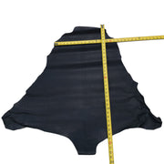 Black Dyed Veg Tan, 4 - 7 Sq Ft, 2-3 oz Kangaroo Hides, 5 Sq Ft / Hide 6 | The Leather Guy