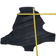 Black Dyed Veg Tan, 4 - 7 Sq Ft, 2-3 oz Kangaroo Hides, 6 Sq Ft / Hide 2 | The Leather Guy