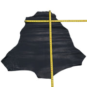 Black Dyed Veg Tan, 4 - 7 Sq Ft, 2-3 oz Kangaroo Hides, 6 Sq Ft / Hide 3 | The Leather Guy
