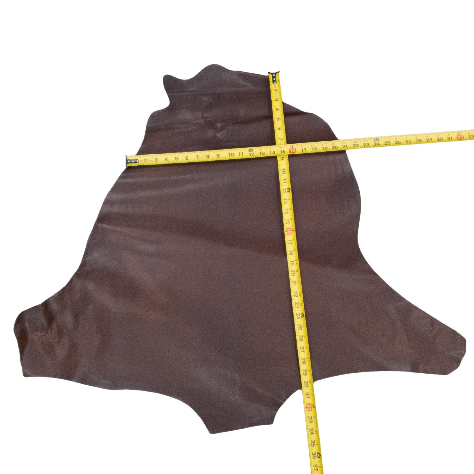 Kangaroo Chocolate Dyed Veg Tanned 5 - 7 Sq Ft Hides 2-3 oz, 5 Sq Ft / Hide 1 | The Leather Guy