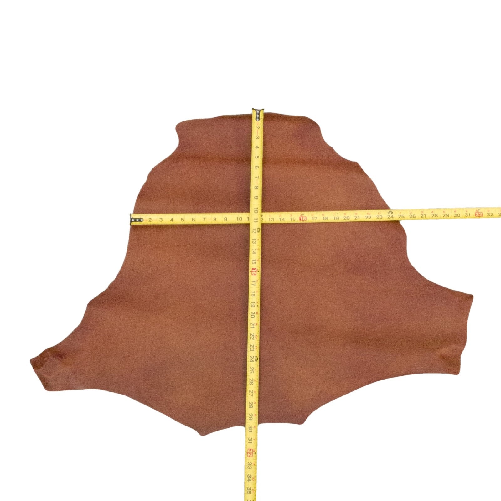 Kangaroo Tobacco Dyed Veg Tanned 5 - 7 Sq Ft Hides 2-3 oz, 5 Sq Ft / Hide 2 | The Leather Guy