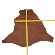 Kangaroo Tobacco Dyed Veg Tanned 5 - 7 Sq Ft Hides 2-3 oz, 5 Sq Ft / Hide 4 | The Leather Guy