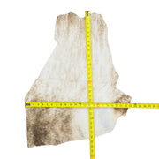 Light to Medium Brindle, 3-7 Sq Ft Hair-on Cowhide Project Pieces, 2 Sq Ft / 3 | The Leather Guy