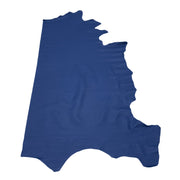 Dark Blue Cowhide Leather – Pebble Grain 3–4 oz | Annapolis Sailing Blue, | The Leather Guy