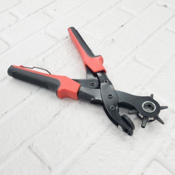Heavy Duty Leather Hole Punch Set with Mini Mat