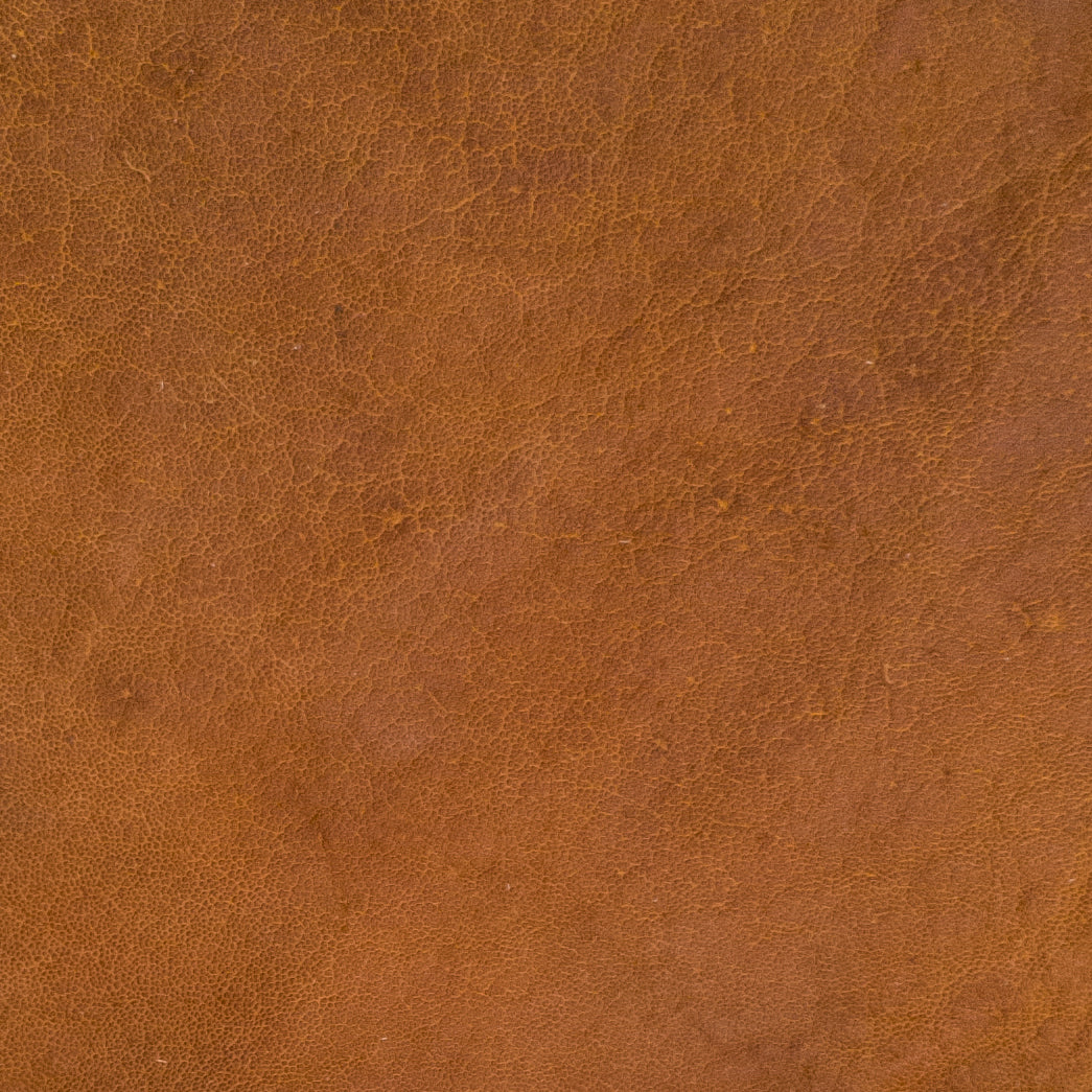 Terracotta Tan, 4-5 oz, 1-2 Sq Ft, Genuine Elephant Pieces, | The Leather Guy