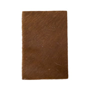 Solid Dark Brown, Hair on Cow Pre-cuts, 4 x 6 | The Leather Guy