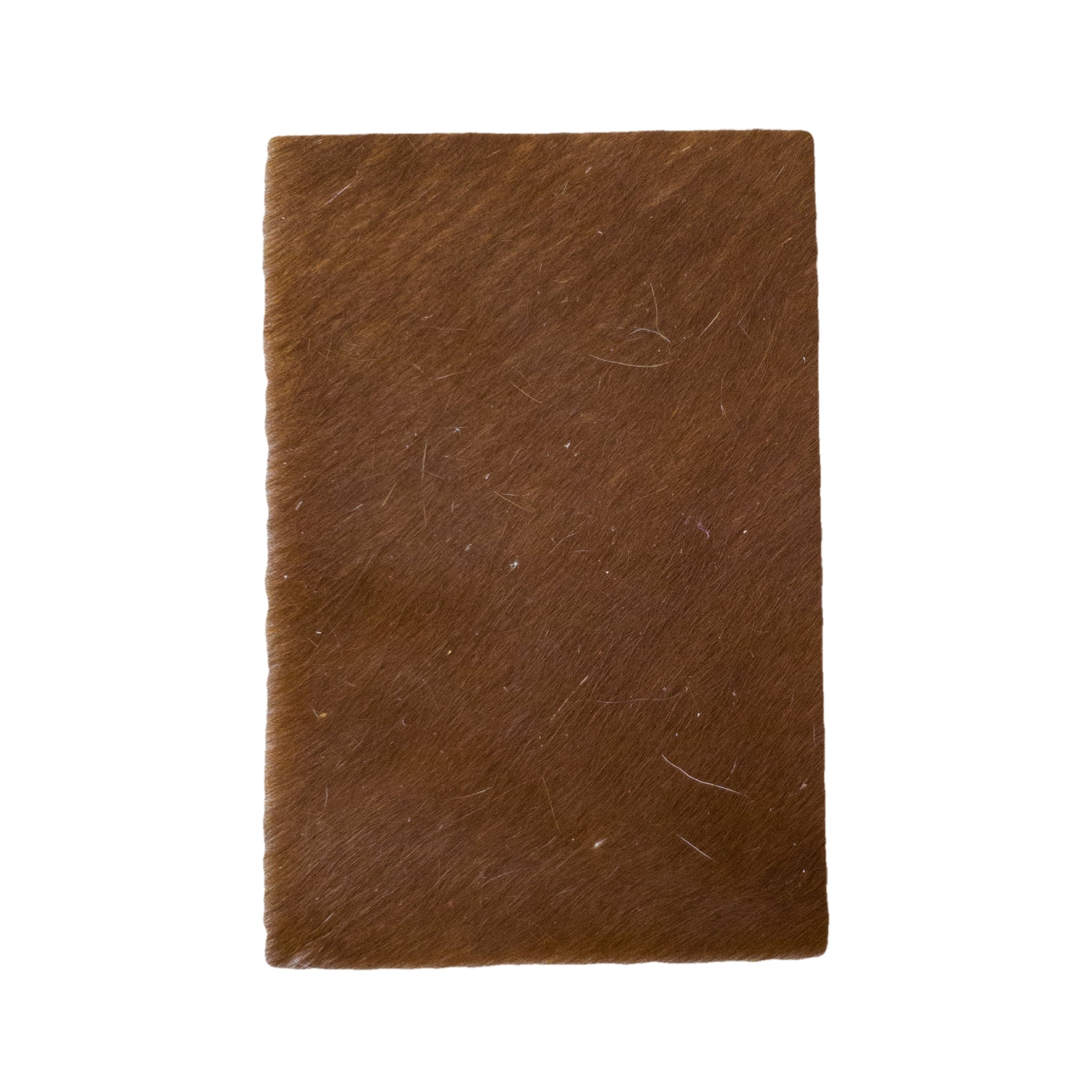 Solid Dark Brown, Hair on Cow Pre-cuts, 4 x 6 | The Leather Guy