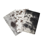 Heavy Spotted Black & Off-White Hair on Cow Hide Pre-Cuts – Genuine Cowhide, | The Leather Guy