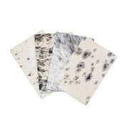 Light Spotted Black & Off-White Hair on Cow Hide Pre-Cuts – Genuine Cowhide, | The Leather Guy