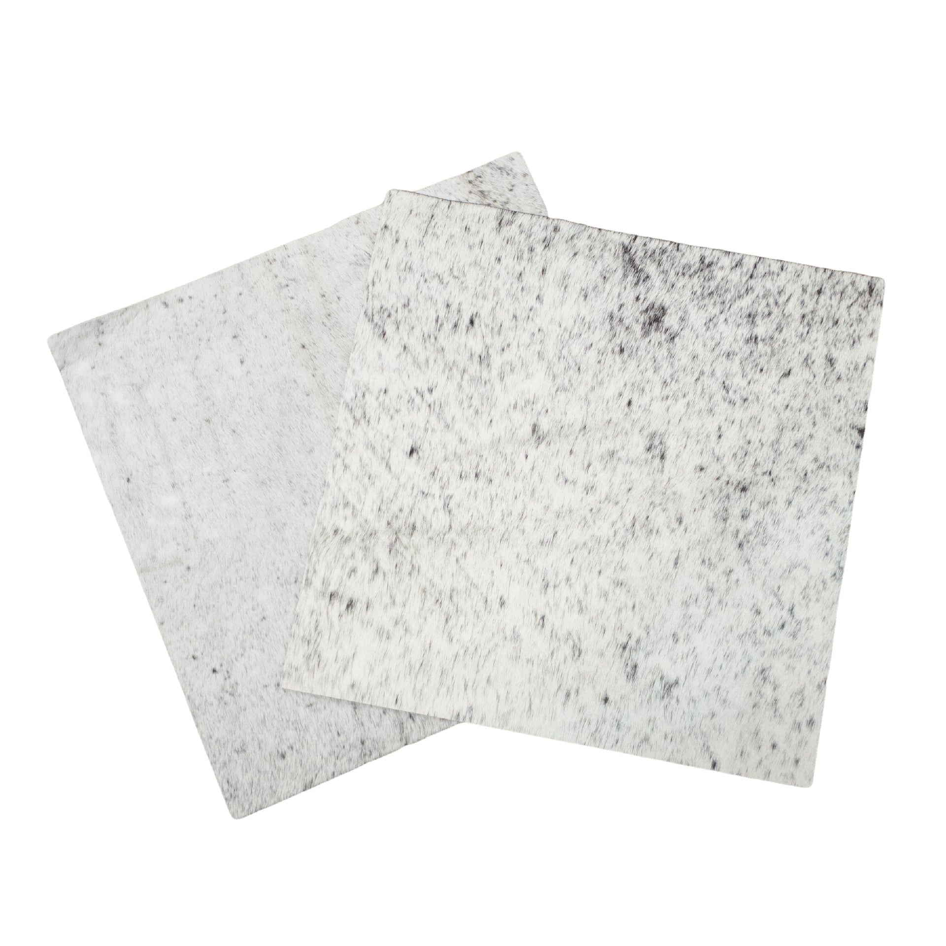 Light Spotted Black & Off-White Hair on Cow Hide Pre-Cuts – Genuine Cowhide, | The Leather Guy