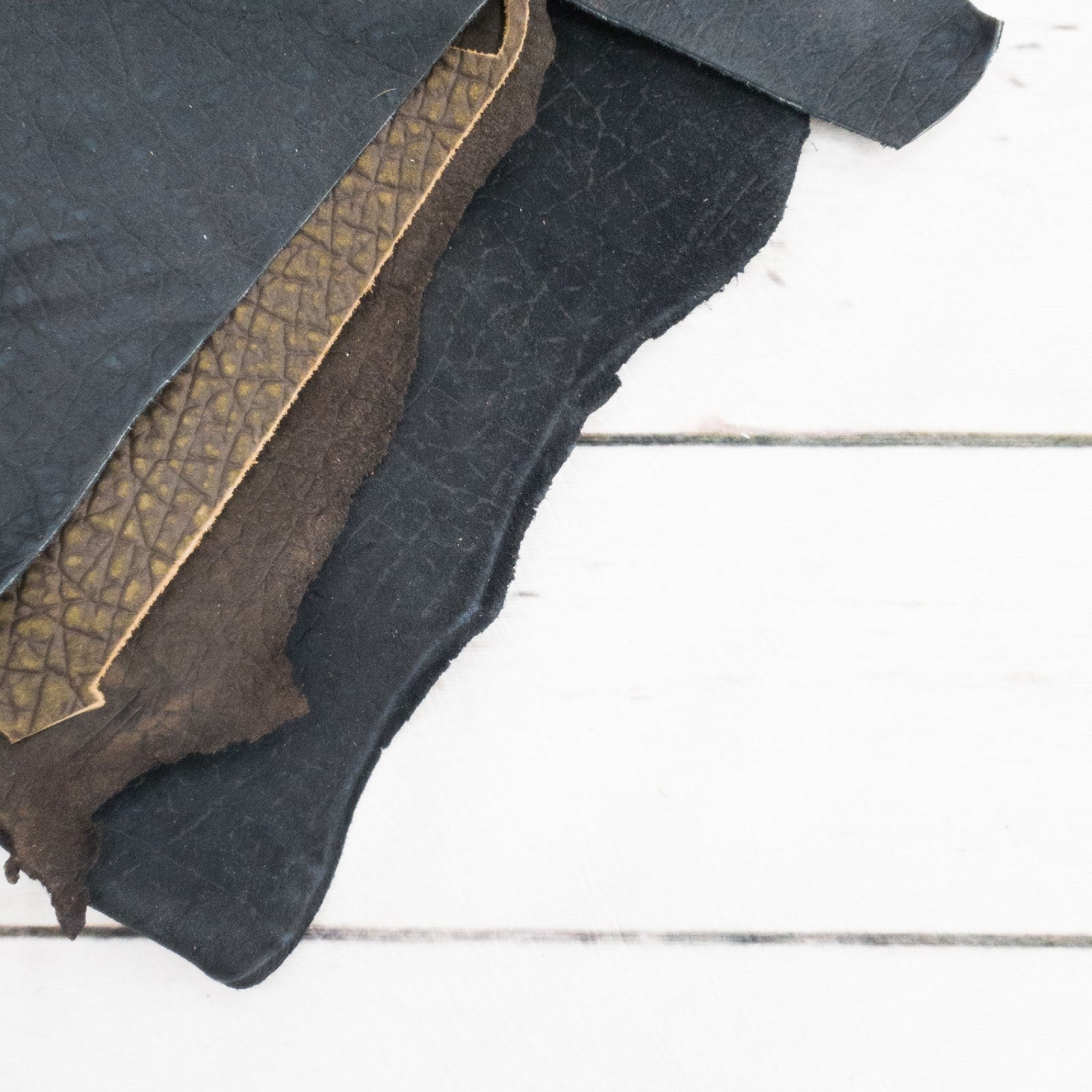 Genuine Hippo Project Pieces, 4-5 oz, 1-4 Sq Ft, | The Leather Guy