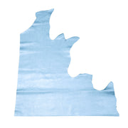Sky Blue Sapphire, 2.5-3.5 oz Cow Sides, Metallic Jewelry Box, Top Piece / 6.5-7.5 Sq Ft | The Leather Guy