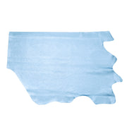 Sky Blue Sapphire, 2.5-3.5 oz Cow Sides, Metallic Jewelry Box, Bottom Piece / 6.5-7.5 Sq Ft | The Leather Guy