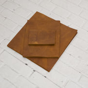 Cowhide Chrome Tan Chap Leather Pre-Cuts, 5-6oz, Medium Acorn, | The Leather Guy