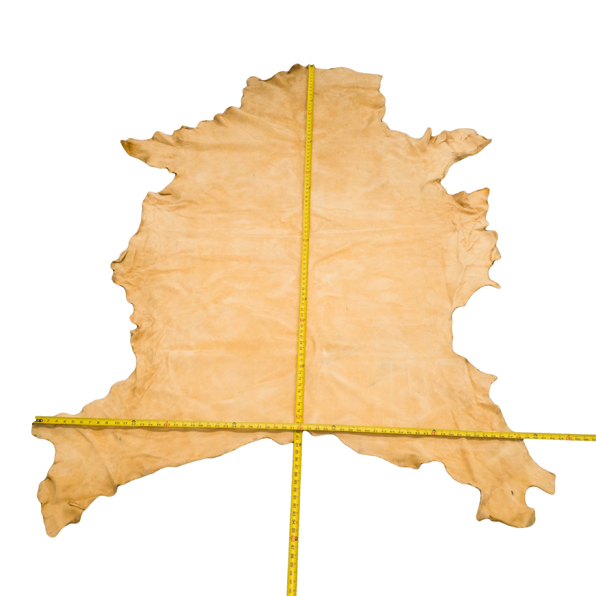 Smoke Commercial Brain Tanned Elk, 33 Sq Ft / Hide 1 / 6-7 | The Leather Guy