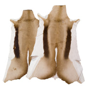 Natural, Springbok Hair-on Hides, Premium | The Leather Guy