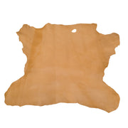 Tan, 3-8 Sq Ft, 1.5-2.5 oz, Soft Milled Single Calf Hides, 3-4 Sq Ft | The Leather Guy